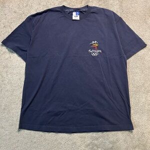 VTG 2000 Sydney Olympics Shirt Mens XL ACME Australia Rings Summer Games 90s